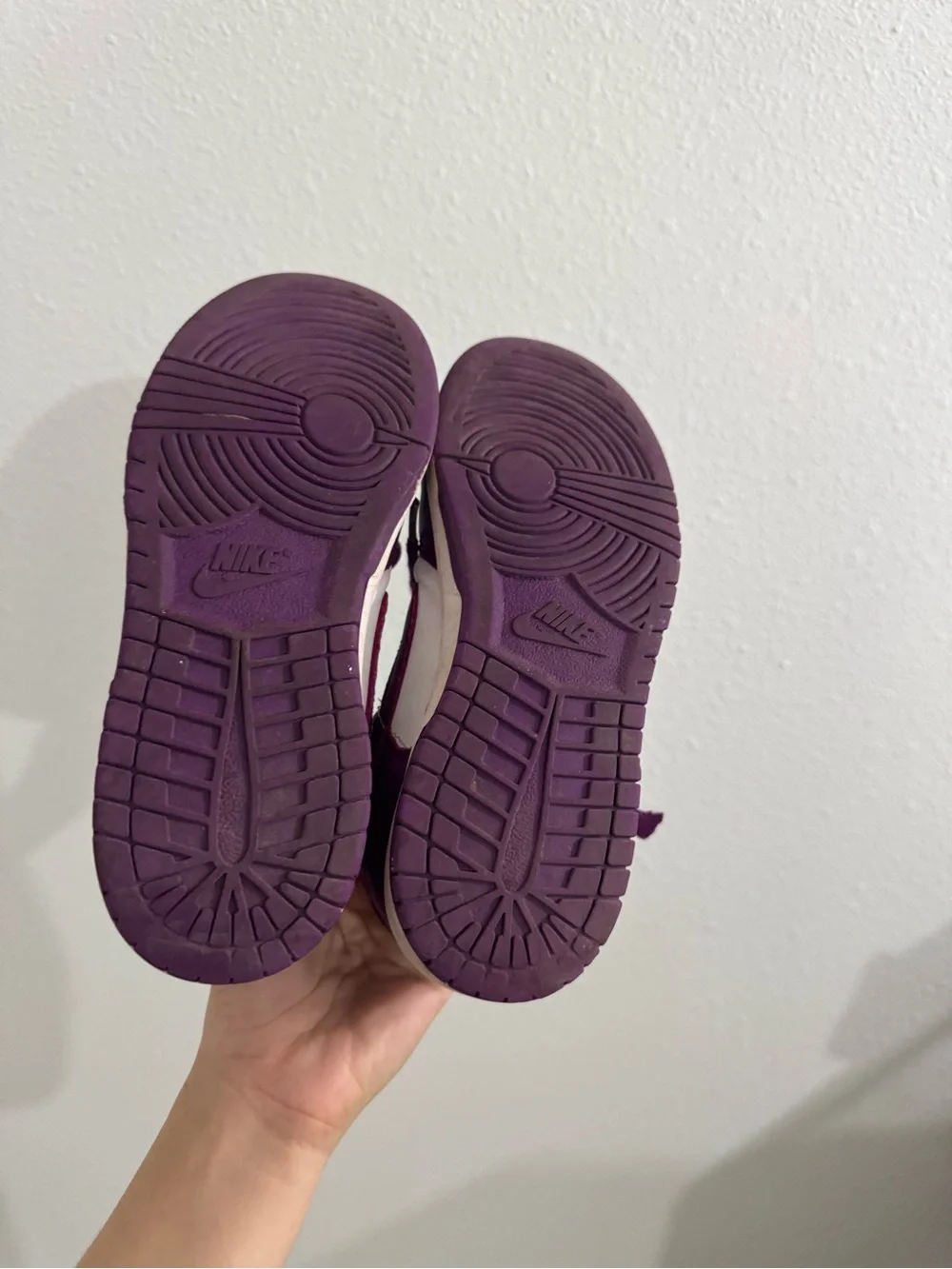 Nike purple dunks